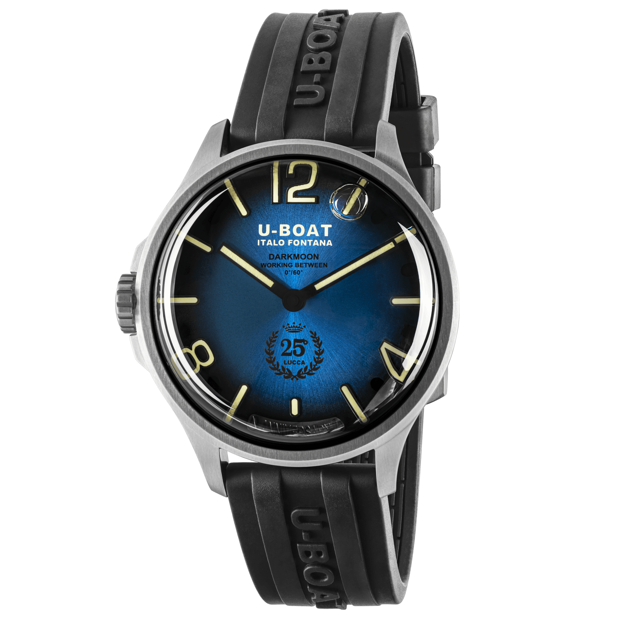 U-Boat Darkmoon 25° Ss Blue Soleil 2029