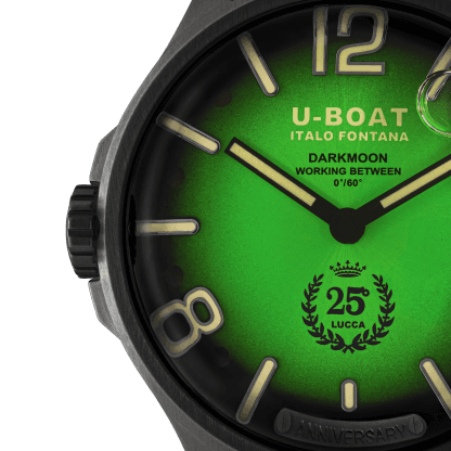 U-Boat Darkmoon 25° Green Soleil Pvd 2030