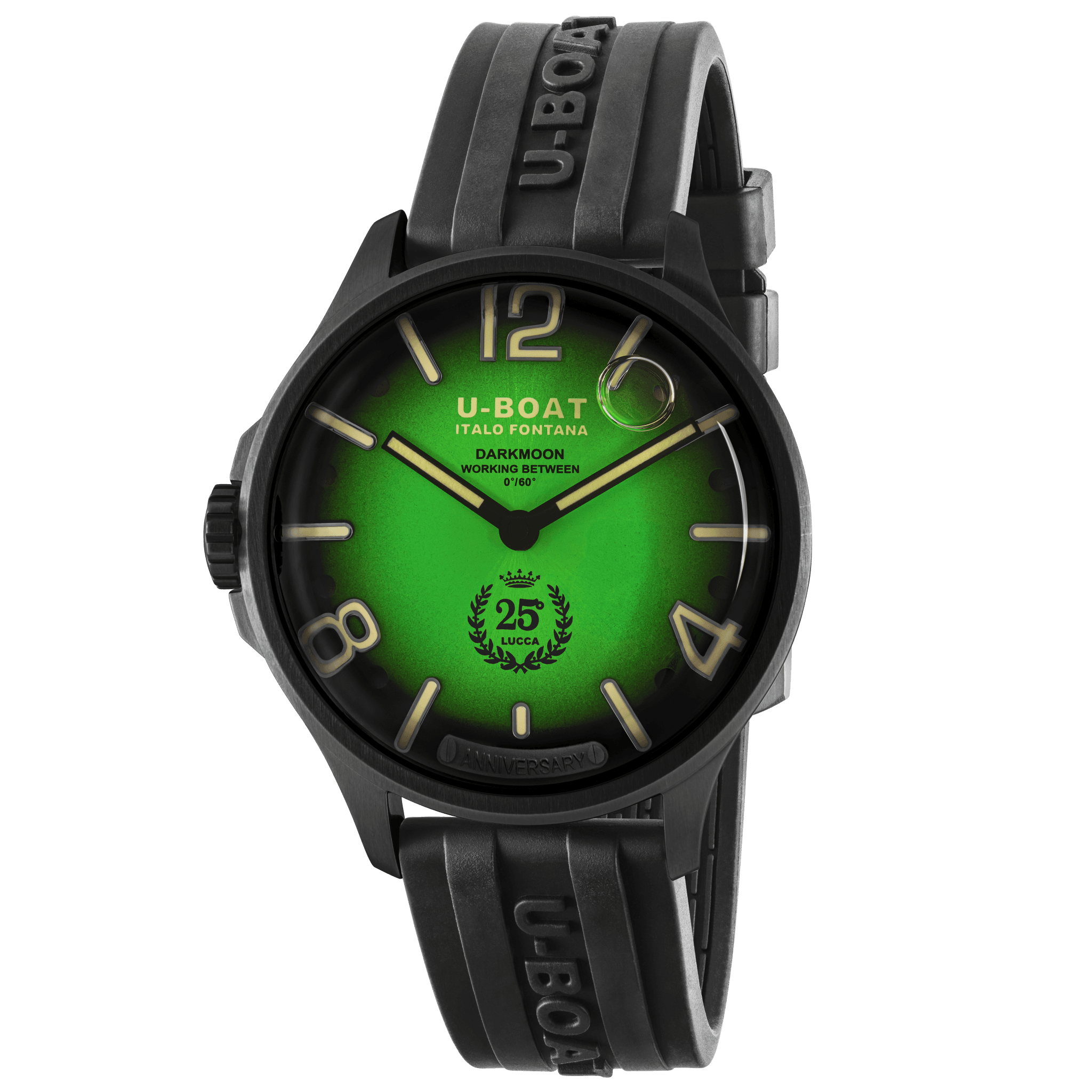 U-Boat Darkmoon 25° Green Soleil Pvd 2030