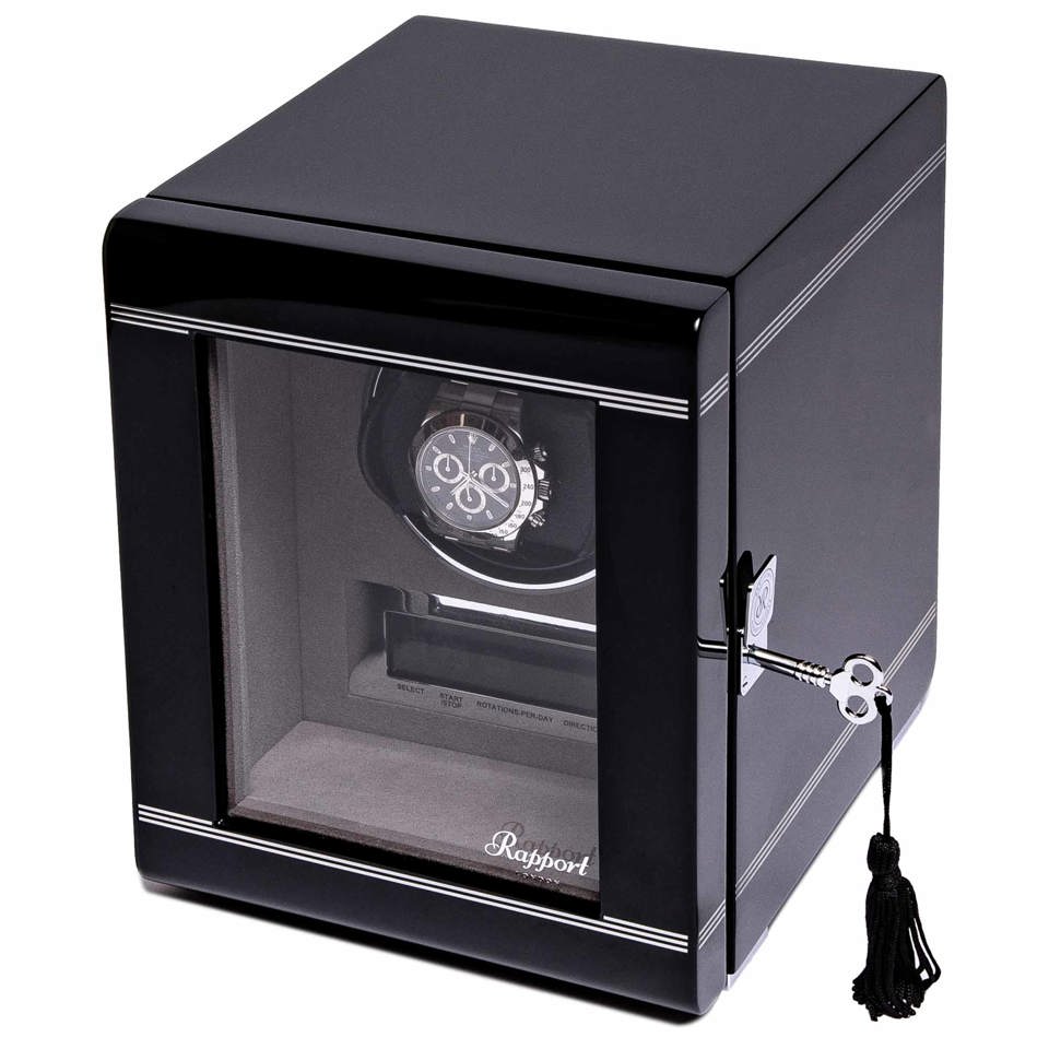 Formula Single Watch Winder - Black W551