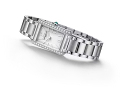 Quartz Watch, Diamond-Set - 35 x 22 mm 10631