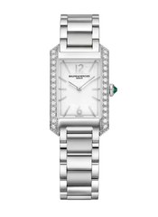 Quartz Watch, Diamond-Set - 35 x 22 mm 10631