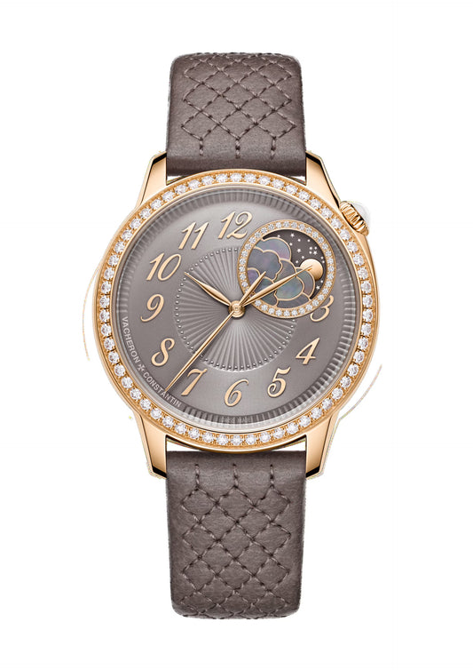 Égérie moon phase 8005F/000R-B958 37 mm Pink Gold