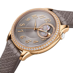 Égérie moon phase 8005F/000R-B958 37 mm Pink Gold