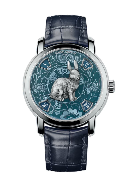 Métiers d'Art The legend of the Chinese zodiac - year of the rabbit 86073/000P-B932 40 mm Platinum