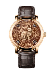 Métiers d'Art The legend of the Chinese zodiac - year of the rabbit 86073/000R-B933 40 mm Pink Gold