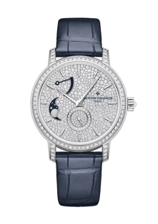 Traditionnelle moon phase 7006T/000G-B913 37.5 mm White Gold