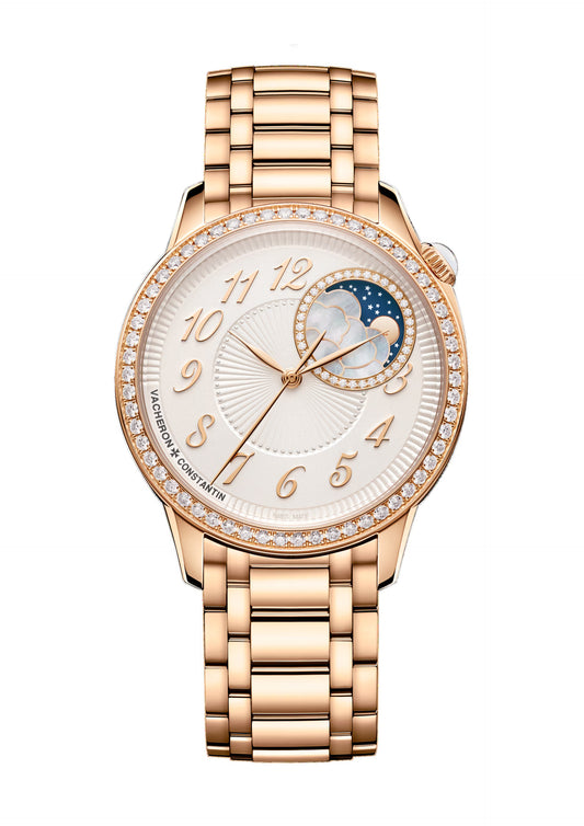 Égérie moon phase 8005F/120R-H002 37 mm Pink Gold