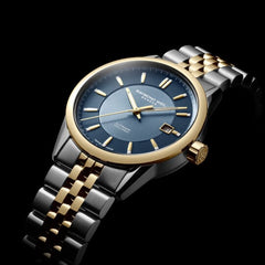 Freelancer Automatic Blue Dial Stainless Steel Two-tone Bracelet Watch, 38 mm 2771-STP-50051