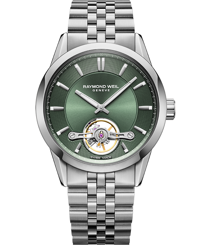 Freelancer Men's Automatic Green Dial Bracelet Watch, 42.5mm 2781-ST-52051