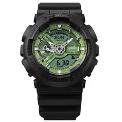 G-Shock GA110CD-1A3 Monochromatic Green Dial Ana-Digi