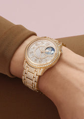 Égérie moon phase jewellery 8016F/127R-B977 37 mm Pink Gold