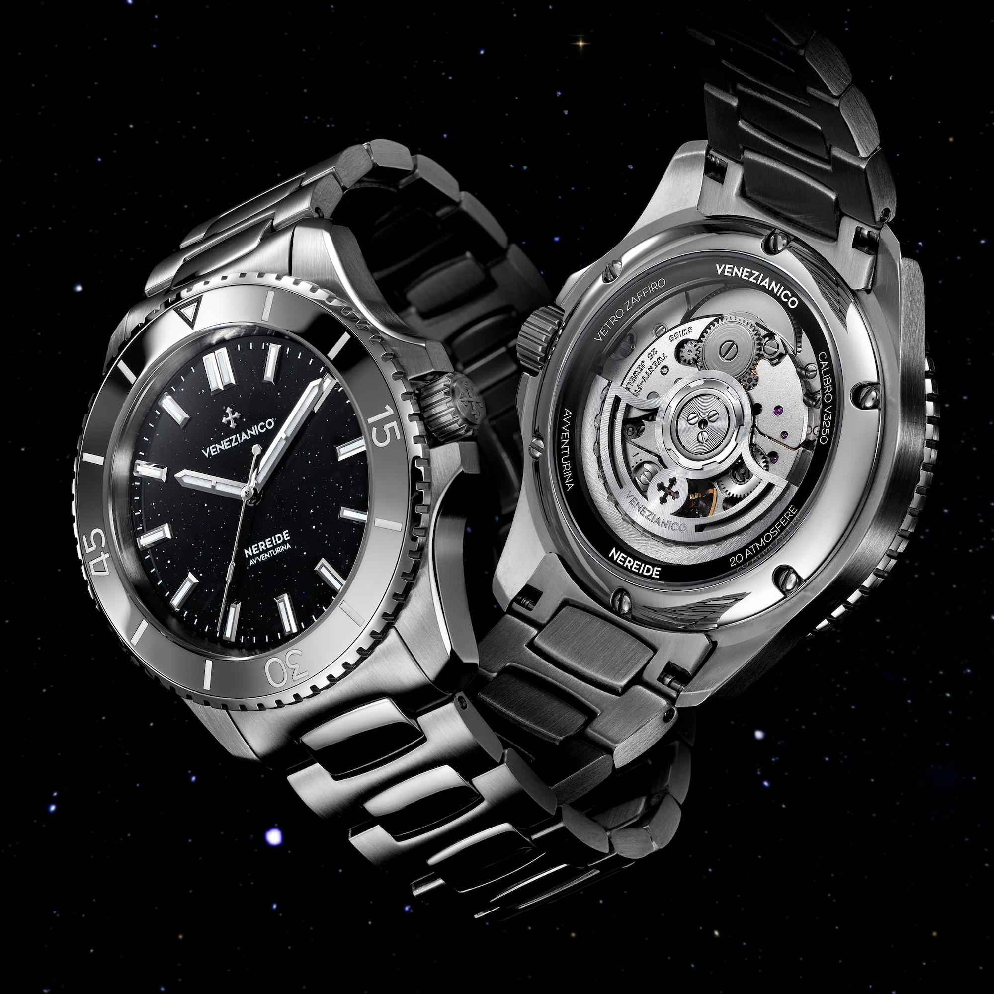 Venezianico Nereide Avventurina Nera - 3121550C