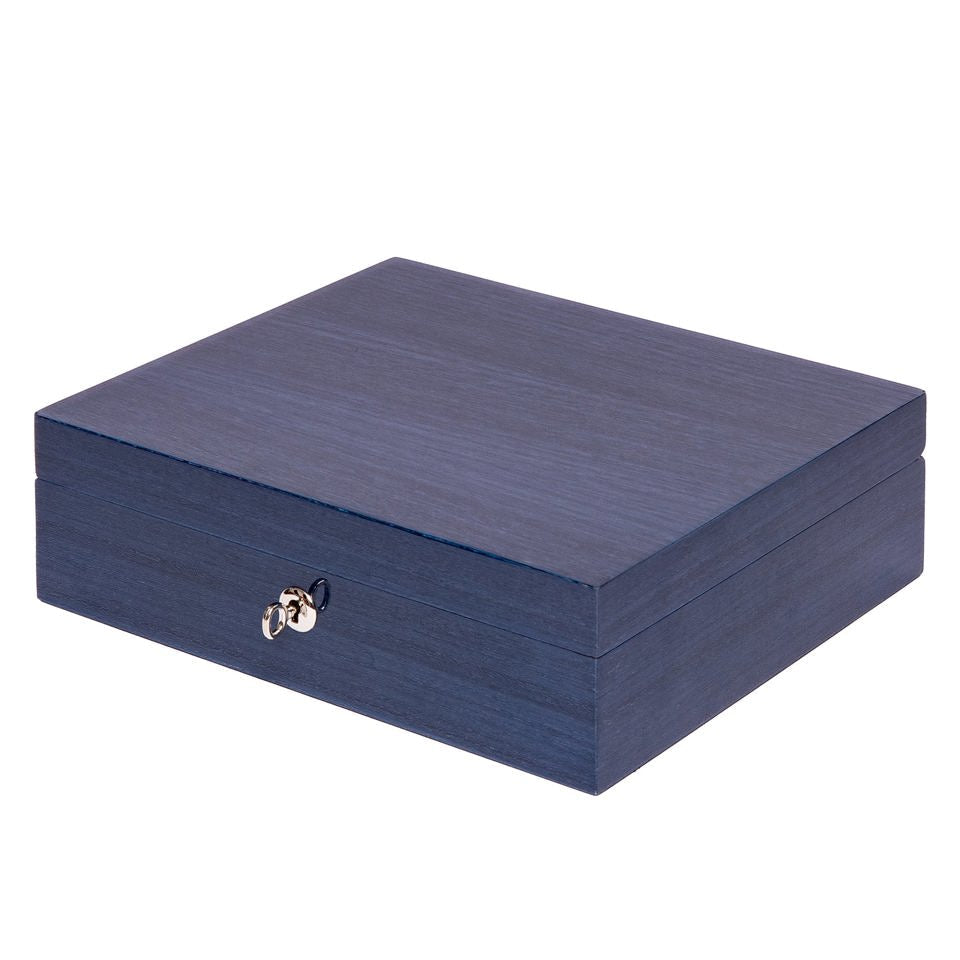 Heritage Chroma Eight Watch Box - Blue L403