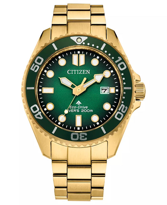 Eco-Drive Promaster Dive Gold-Tone Stainless Steel BN0262-59W