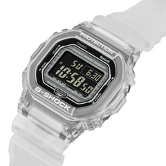 G-Shock DWB5600G-7 Digital Toughness Bluetooth Translucent White