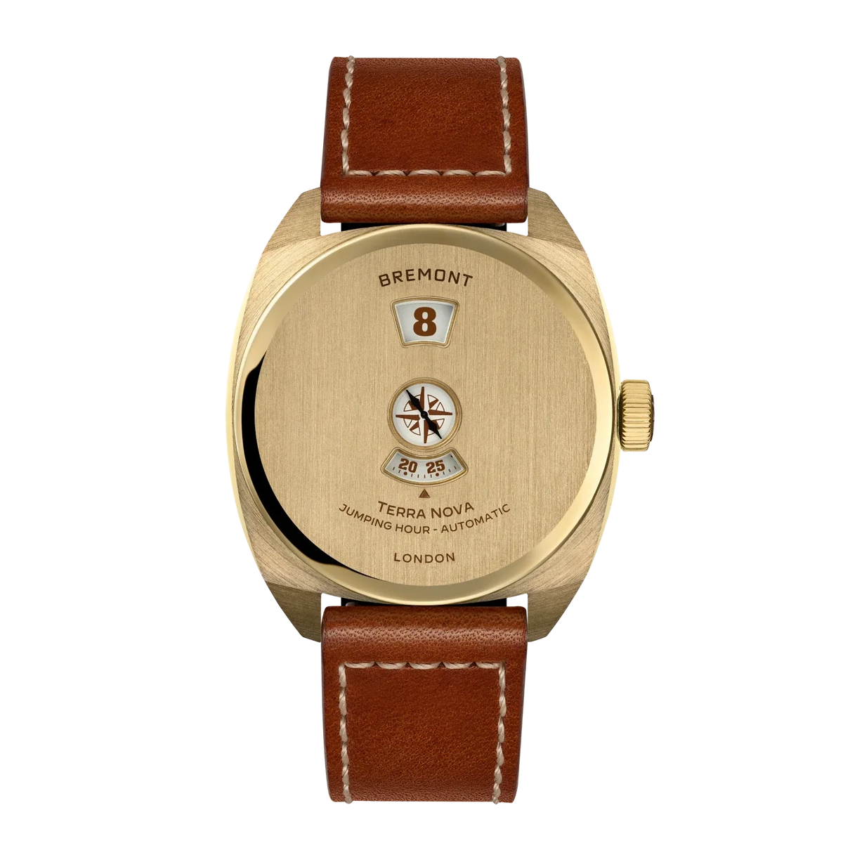 Bremont Terra Nova Jumping Hour Bronze TN38-JH-BZ-CC-L-S