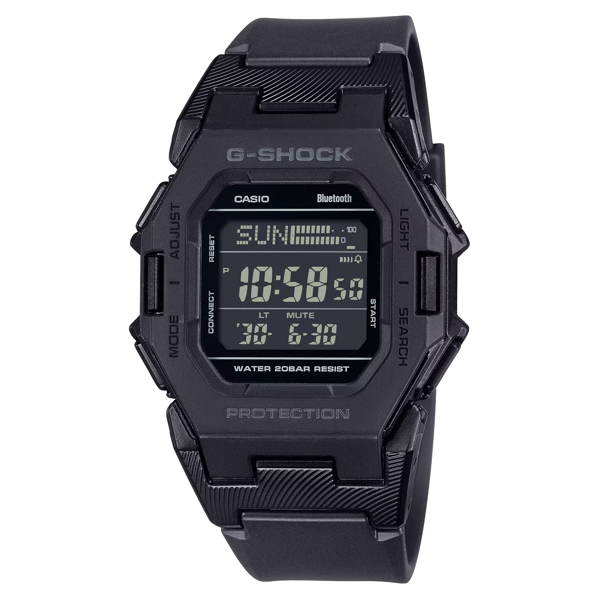 G-Shock GDB500-1 Digital Step Tracker Slim Compact Black