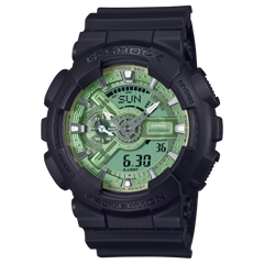 G-Shock GA110CD-1A3 Monochromatic Green Dial Ana-Digi