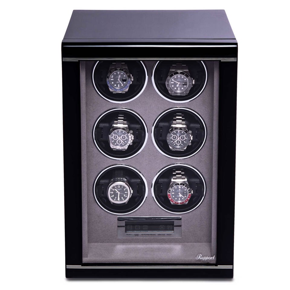 Formula Six Watch Winder - Black W556