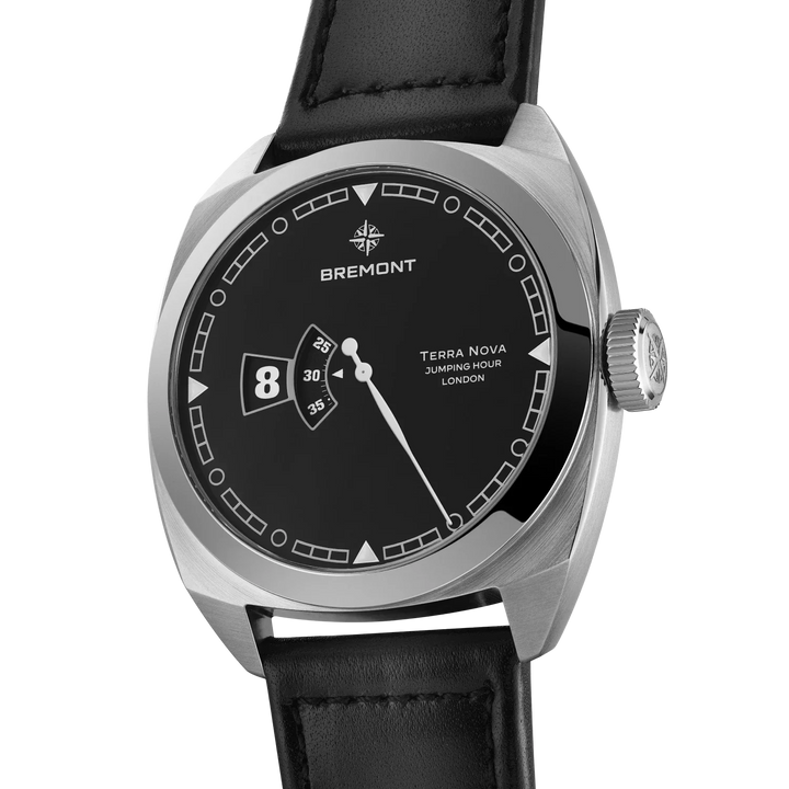 Bremont Terra Nova 40.5 Jumping Hour TN40-JH-SS-BK-L-S