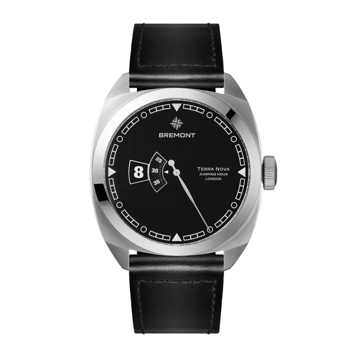 Bremont Terra Nova 40.5 Jumping Hour TN40-JH-SS-BK-L-S
