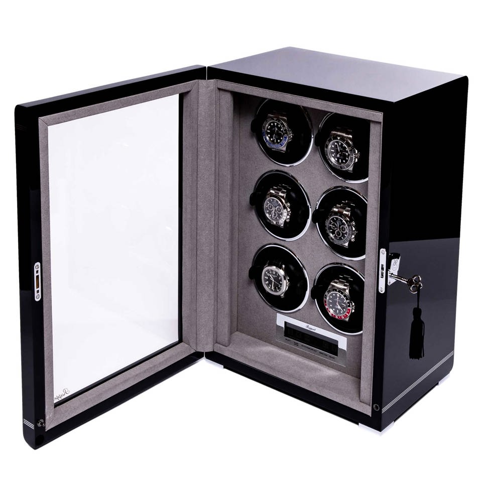 Formula Six Watch Winder - Black W556