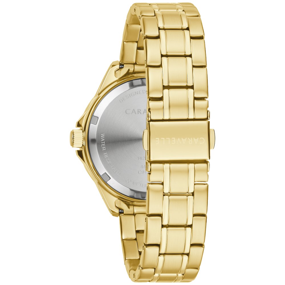 Bulova Caravelle Stainless Steel Sport Ladies Watch Watch 44M116