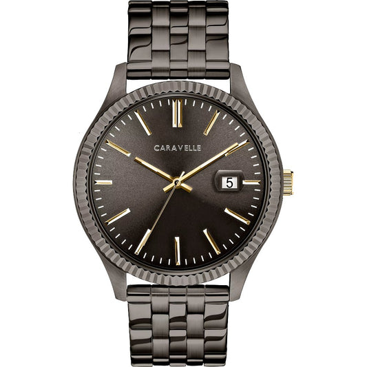 Bulova Caravelle Stainless Steel Classic CAR Mens Watch Watch 45B149