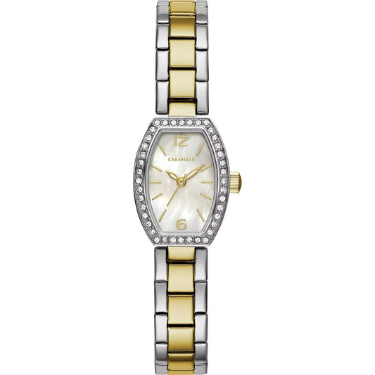 Bulova Caravelle Stainless Steel Classic CAR Ladies Watch Watch 45L168