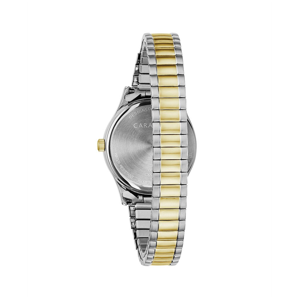 Bulova Caravelle Stainless Steel Classic CAR Ladies Watch Watch 45M111