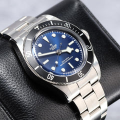 Tudor Black Bay Blue Dial Black Bezel 43mm Watch