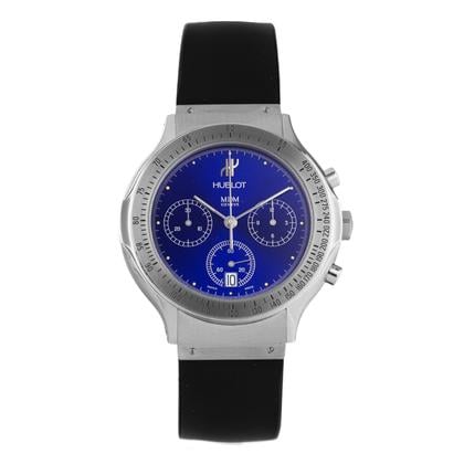 Hublot Elegant MDM Stainless Steel Blue Dial 37mm