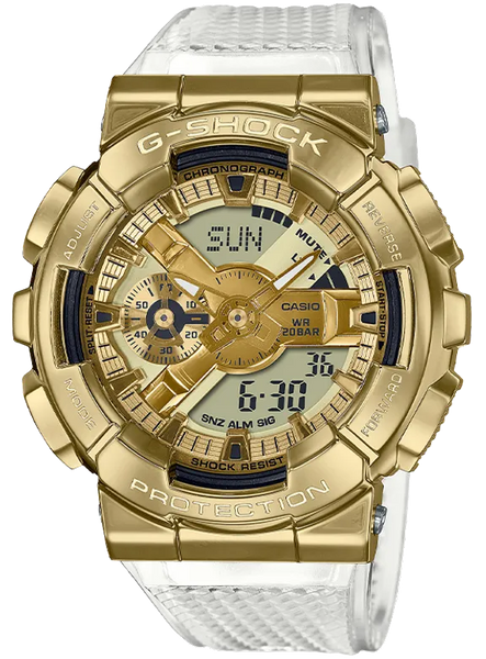 Casio G-Shock GM110SG-9A Metal Covered Gold Ingot IP