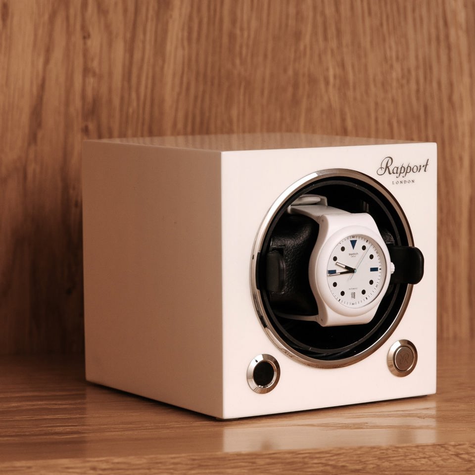 Evo Single Watch Winder - White EVO41