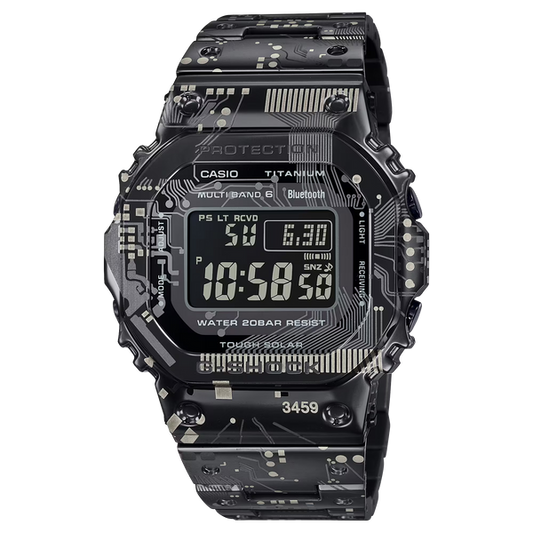 G-Shock GMWB5000TCC1 Circuit Board TranTixxii Titanium Full Metal Square