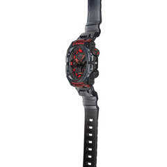 G-Shock GAB001G-1A Analog-Digital Bluetooth Translucent Black Red