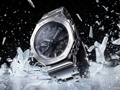 G-Shock GMB2100D-1A Full Metal Casioak Silver Bluetooth Solar