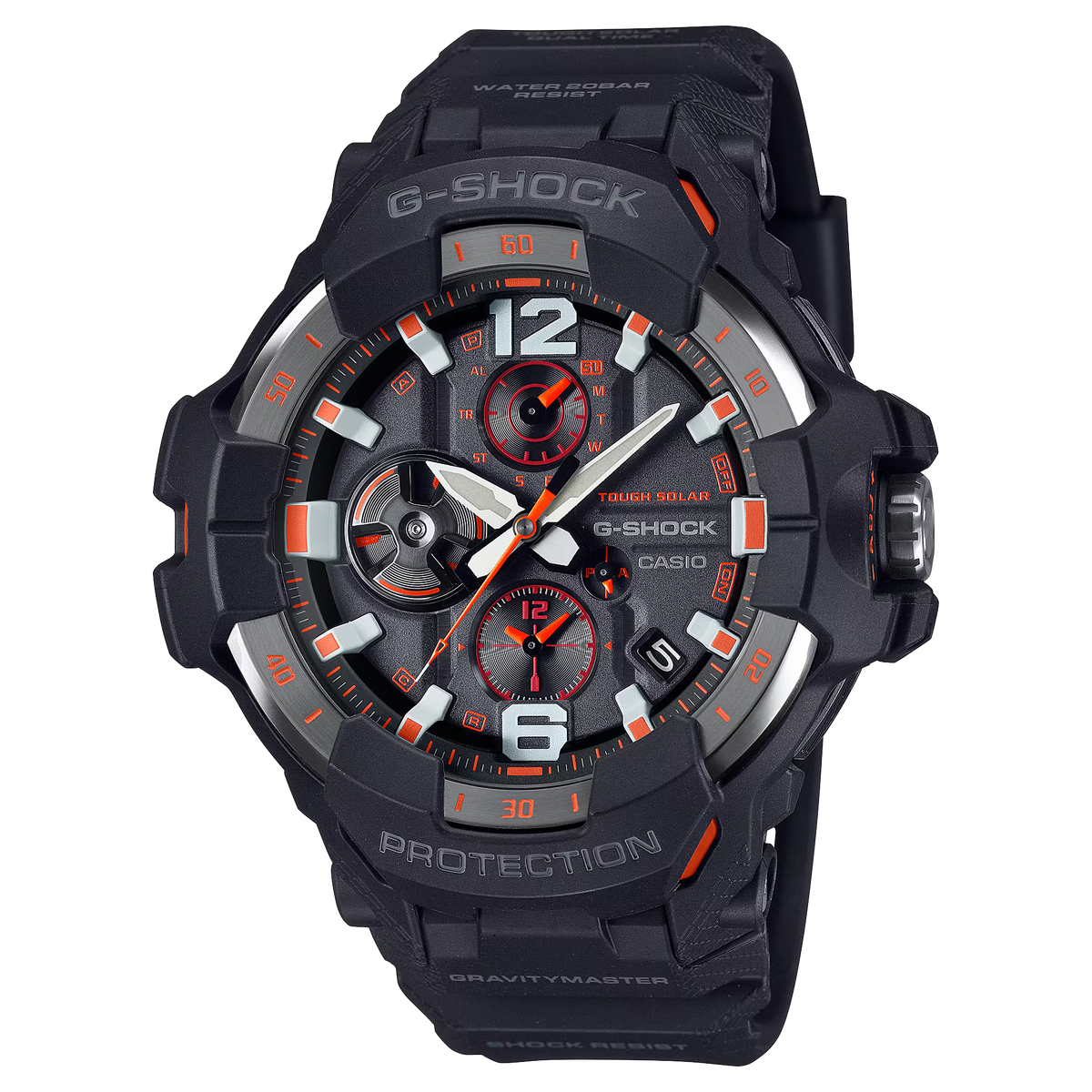 G-Shock GRB300-1A4 Master of G Air Gravitymaster Black Orange