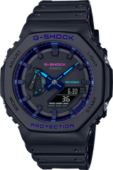 G-Shock GA2100VB-1A Virtual Reality Casioak Blue Violet Ana-Digi Watch