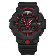 G-Shock GA700BNR-1A Ignite Red Line Ana-Digi Black Red