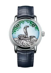 Métiers d'Art The legend of the Chinese zodiac - year of the snake 86073/000P-H033 40 mm Platinum