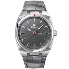 Tutima Saxon One Automatic Sapphire Alligator Strap Watch 6120-03