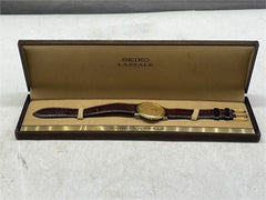 VINTAGE SEIKO LASSALE ULTRA THIN WATCH 9300-7009