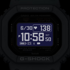 G-Shock DWH5600-2 MOVE PolarTM Heart Rate Monitor Blue