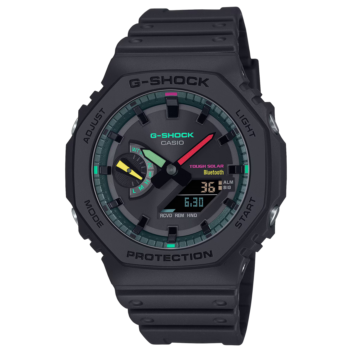 G-Shock GAB2100MF-1A Vibrant Color Casioak Virtual World