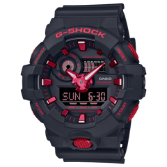 G-Shock GA700BNR-1A Ignite Red Line Ana-Digi Black Red