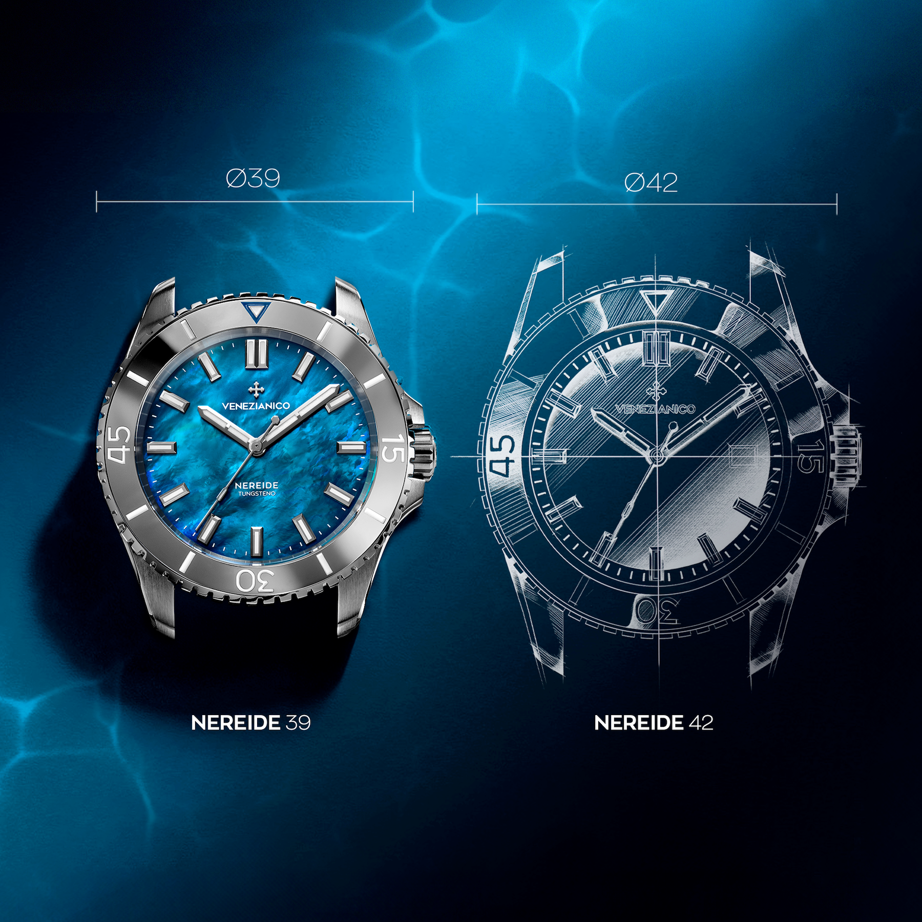 Venezianico Nereide Tungsteno 39 - 3121541C