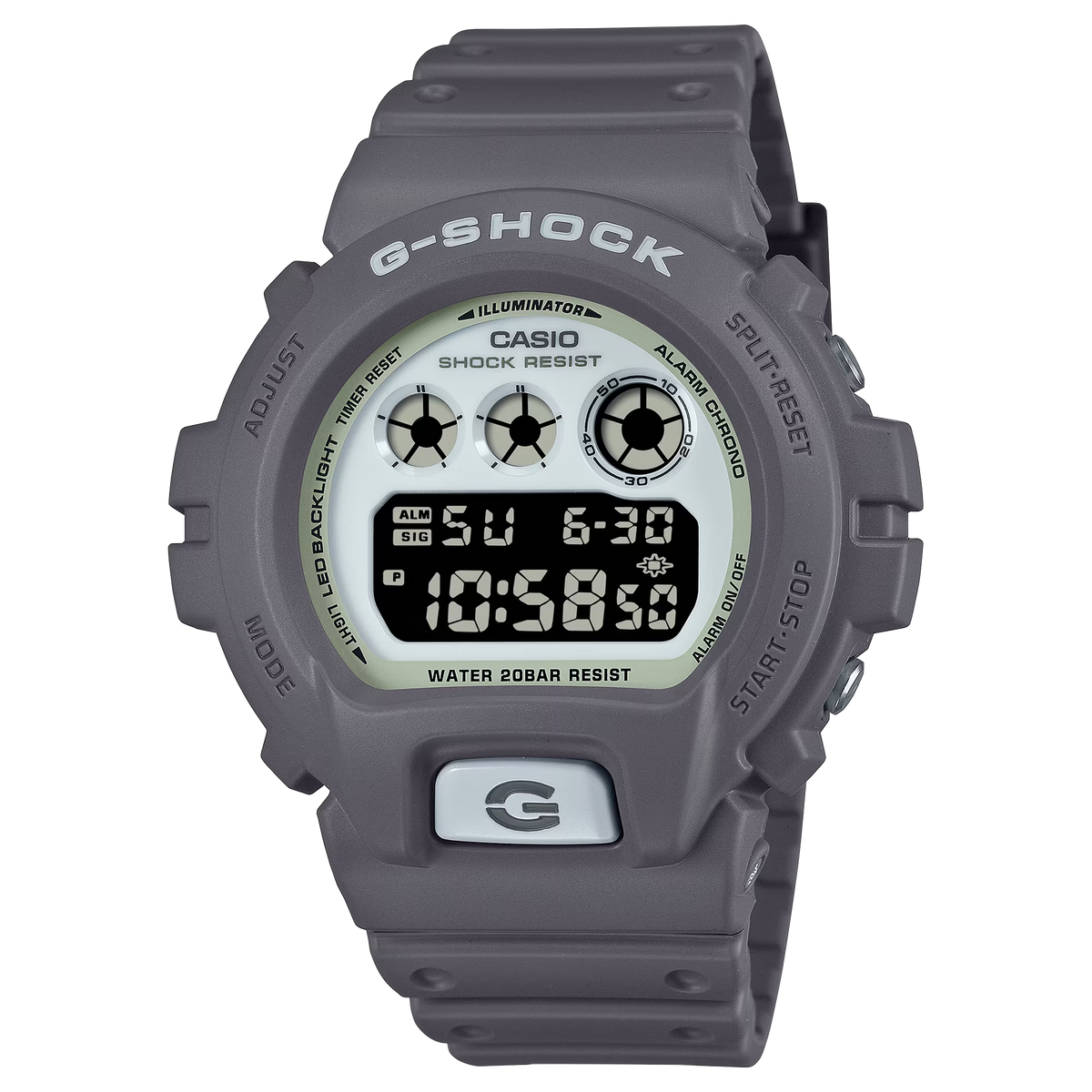 G-Shock DW6900HD-8A Lume Dial 3-Eye Dark Space Super Illuminator