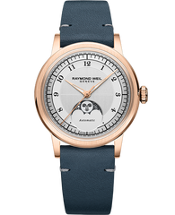 Millesime Automatic Moon Phase Silver Dial Watch, 35mm 2145-PC5-05650